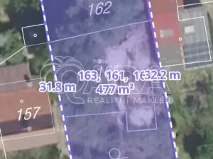 Prodej pozemku pro bydlení, Praha - Dolní Počernice, Nad rybníkem, 477 m2