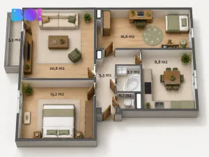 Prodej bytu 3+1, Studénka - Nová Horka, 68 m2