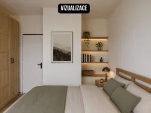 Pronájem bytu 2+kk, Olomouc - Neředín, Politických vězňů, 37 m2