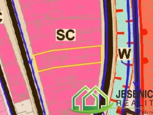 Prodej pozemku pro bydlení, Jeseník, 28. října, 1071 m2