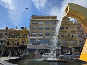 Pronájem kanceláře, Plzeň, náměstí Republiky, 34 m2