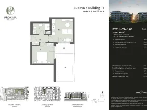 Prodej bytu 2+kk, Praha - Dolní Chabry, Hrušovanské náměstí, 42 m2