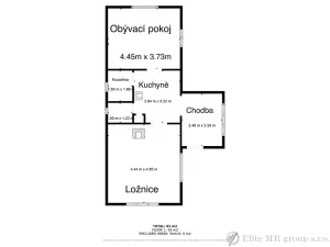 Prodej rodinného domu, Bačalky, 100 m2