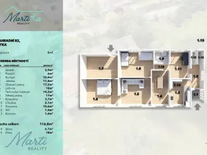 Prodej pozemku pro bydlení, Řitka, Zahradní, 117 m2