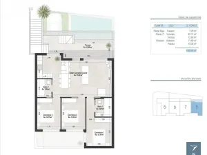 Prodej rodinného domu, San Pedro del Pinatar, Murcia, Španělsko, 87 m2