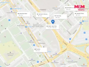 Pronájem bytu 2+kk, Praha - Nusle, 5. května, 47 m2