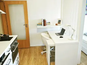 Pronájem bytu 1+kk, Praha - Holešovice, V závětří, 34 m2
