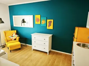 Pronájem bytu 1+kk, Praha - Holešovice, V závětří, 34 m2