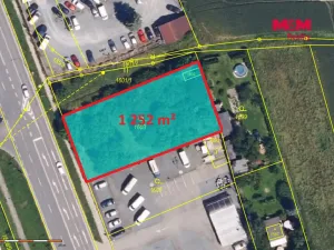 Prodej pozemku pro bydlení, Olomouc - Holice, 1252 m2