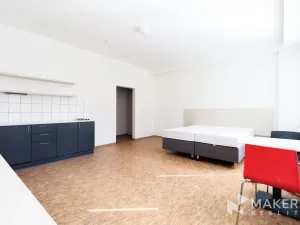 Pronájem bytu 1+kk, Praha - Smíchov, Křížová, 27 m2