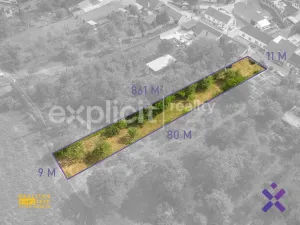 Prodej pozemku pro bydlení, Uherský Brod, Vinohradská, 861 m2