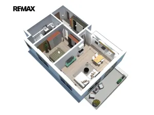 Prodej bytu 2+kk, Praha, 55 m2