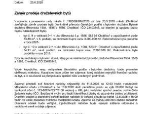 Prodej bytu 3+1, Chotěboř, Břevnická, 74 m2