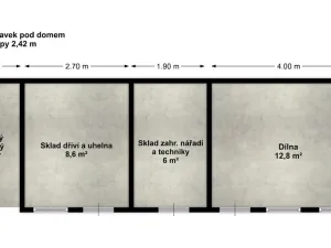 Prodej rodinného domu, Heřmaničky - Číšťovice, 77 m2