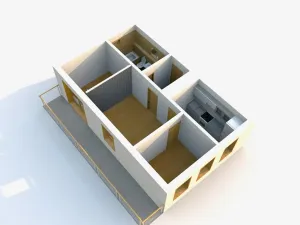 Prodej bytu 2+kk, Praha - Holešovice, Varhulíkové, 53 m2