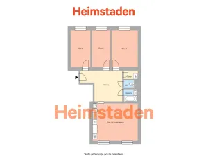 Pronájem bytu 4+kk, Havířov - Město, Hlavní třída, 80 m2