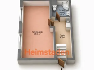 Pronájem kanceláře, Havířov - Město, Dělnická, 41 m2