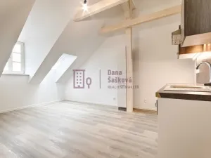 Pronájem bytu 2+kk, Jindřichův Hradec - Jindřichův Hradec I, nám. Míru, 49 m2
