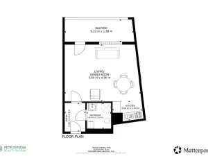 Prodej bytu 1+kk, Praha - Hloubětín, Nademlejnská, 38 m2
