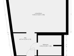 Pronájem bytu 1+kk, Praha - Suchdol, Suchdolské náměstí, 32 m2
