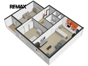 Prodej bytu 3+kk, Praha - Modřany, Jordana Jovkova, 62 m2