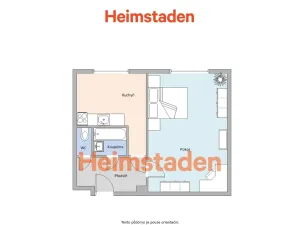 Pronájem bytu 1+1, Havířov - Prostřední Suchá, Hornická, 34 m2