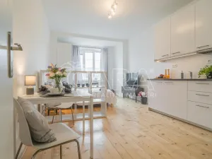 Pronájem bytu 1+kk, Praha - Holešovice, Jankovcova, 27 m2