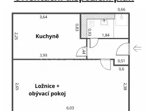 Prodej bytu 1+1, Praha - Hloubětín, Šestajovická, 30 m2