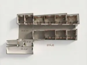 Pronájem zemědělské usedlosti, Líšnice, 358 m2