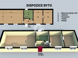 Prodej bytu 3+kk, Slušovice, Dlouhá, 85 m2