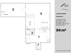 Pronájem bytu 2+1, Veselí nad Lužnicí - Veselí nad Lužnicí II, Nádražní, 54 m2