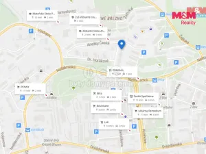 Pronájem bytu 1+kk, Ústí nad Labem - Krásné Březno, Dr. Horákové, 32 m2