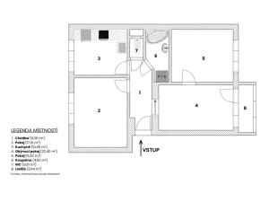 Prodej bytu 3+1, Vyškov - Rychtářov, Rychtářov, 74 m2