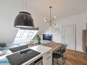 Pronájem bytu 2+kk, Praha - Žižkov, U Rajské zahrady, 51 m2