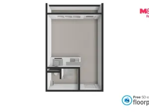Prodej bytu 1+kk, Klášterec nad Ohří, Budovatelská, 25 m2