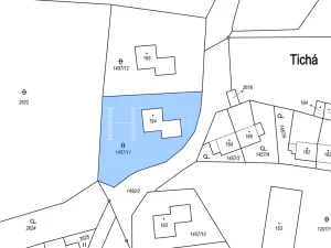 Prodej pozemku pro bydlení, Dolní Dvořiště - Tichá, 1239 m2