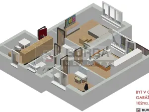 Prodej bytu 3+1, Kly, 102 m2