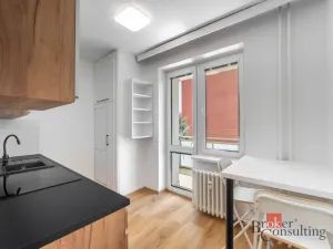 Pronájem bytu 1+1, Brno - Staré Brno, Veletržní, 38 m2