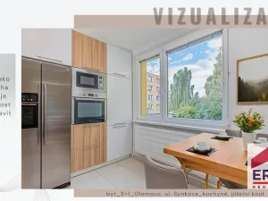 Pronájem bytu 3+1, Olomouc - Lazce, Synkova, 75 m2