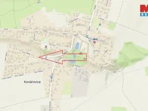 Prodej pozemku pro bydlení, Konárovice, Horní Zájezd, 1333 m2