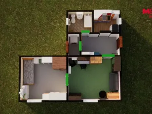 Prodej rodinného domu, Roudnice nad Labem, Barákova, 44 m2