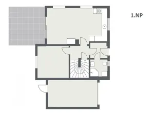 Prodej rodinného domu, Milovice, Zahradní, 95 m2