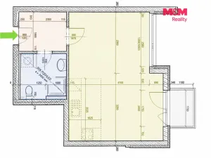 Prodej bytu 1+kk, Praha - Letňany, Pavla Beneše, 40 m2