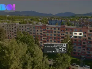 Prodej bytu 3+1, Frýdek-Místek, 1. máje, 74 m2