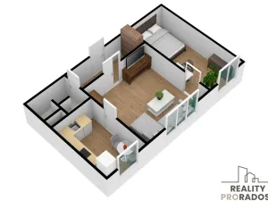 Prodej bytu 2+1, Ostrava, Jaroslava Misky, 44 m2