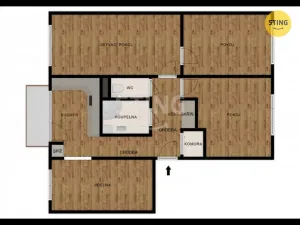 Prodej bytu 4+1, Opava, Mařádkova, 75 m2