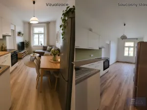 Prodej bytu 2+kk, Praha - Libeň, Kotlaska, 44 m2