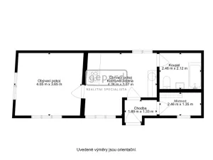 Prodej chalupy, Svatoslav, 41 m2