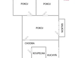 Prodej bytu 3+1, Olomouc - Neředín, Fragnerova, 61 m2
