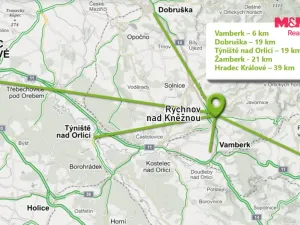 Pronájem bytu 3+1, Rychnov nad Kněžnou, Mírová, 72 m2